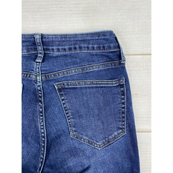 Gap 1969 Womens 0/25 Blue Denim True Skinny Curvy Cropped Ankle Jeggings Stretch - Picture 11 of 11